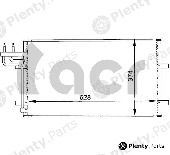 ACR 300093 — Condenser, air conditioning