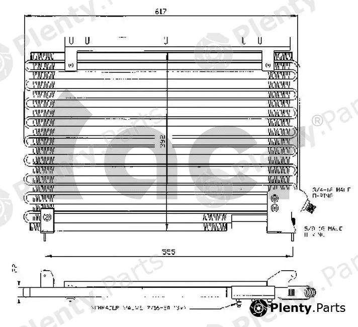 ACR 300202 — Condenser, air conditioning