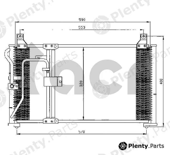 ACR 300552 — Condenser, air conditioning