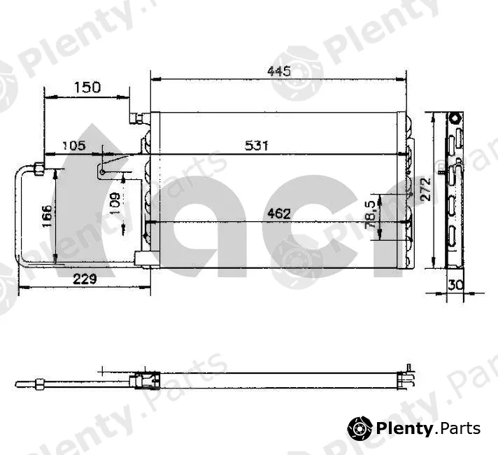 ACR 300164 — Condenser, air conditioning