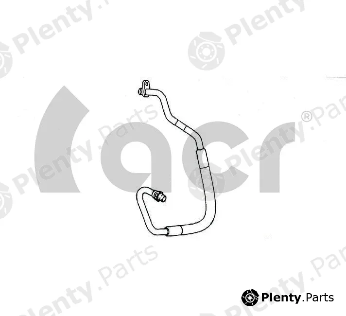 ACR 119226 — High-/Low Pressure Line, air conditioning