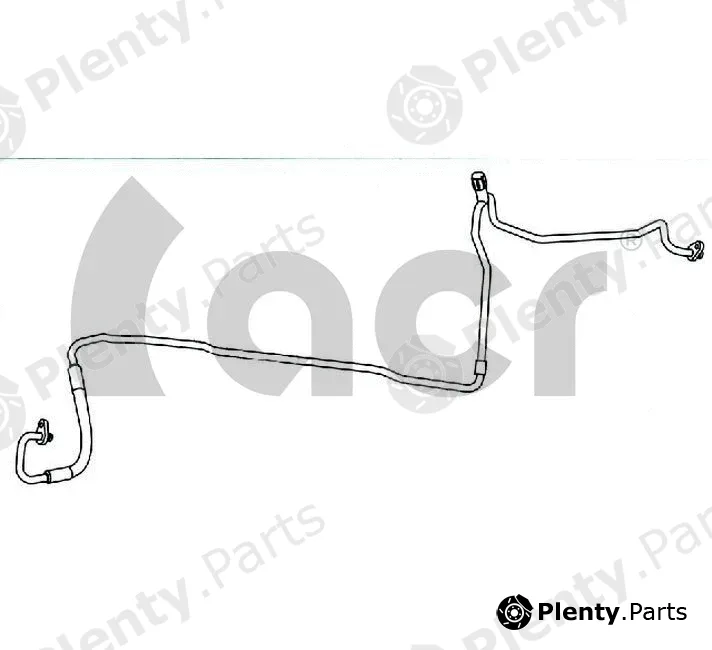 ACR 119958 — High-/Low Pressure Line, air conditioning