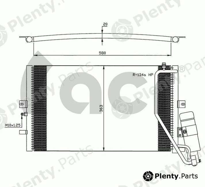 ACR 300624 — Condenser, air conditioning