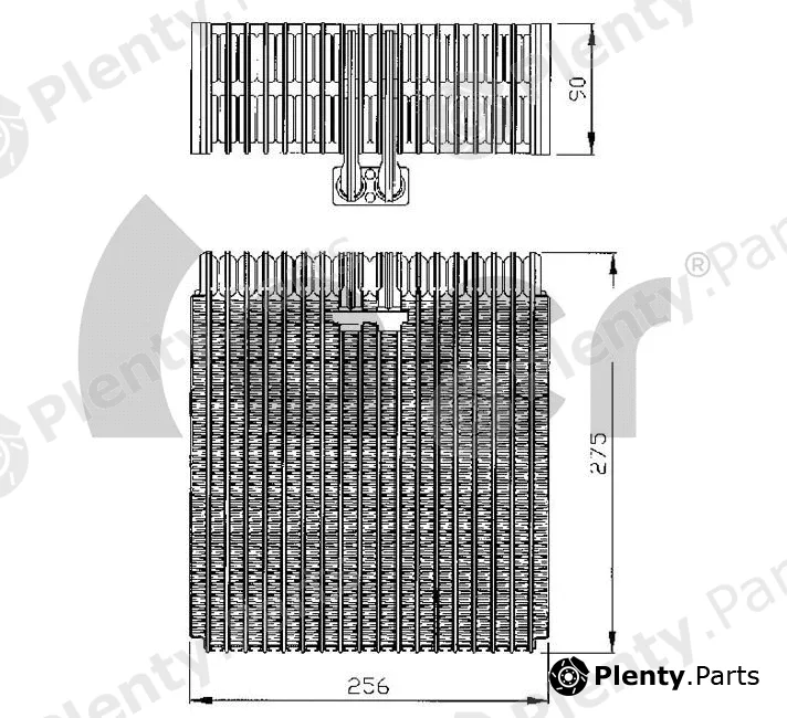 ACR 310144 — Evaporator, air conditioning