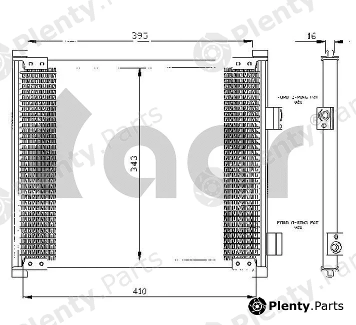 ACR 300055 — Condenser, air conditioning