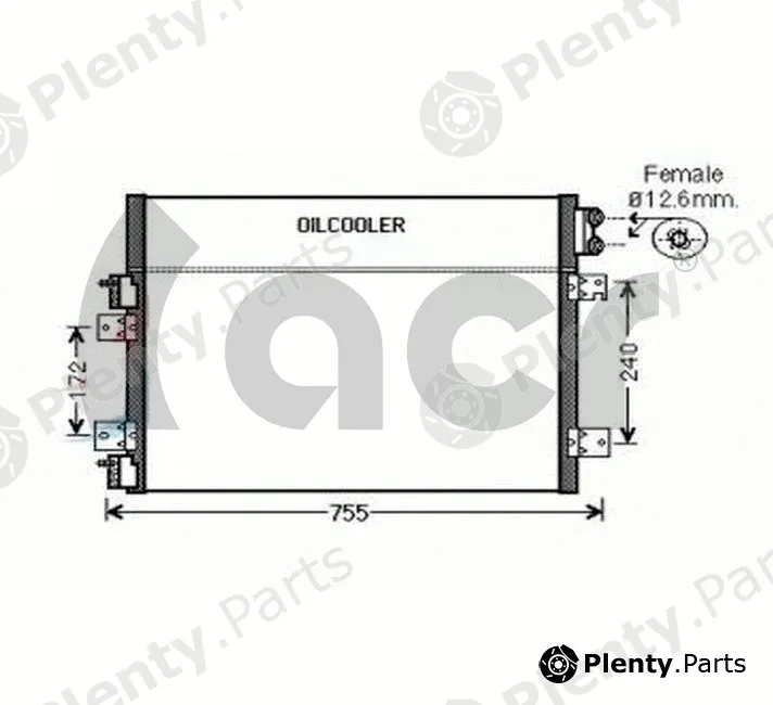 ACR 300672 — Condenser, air conditioning