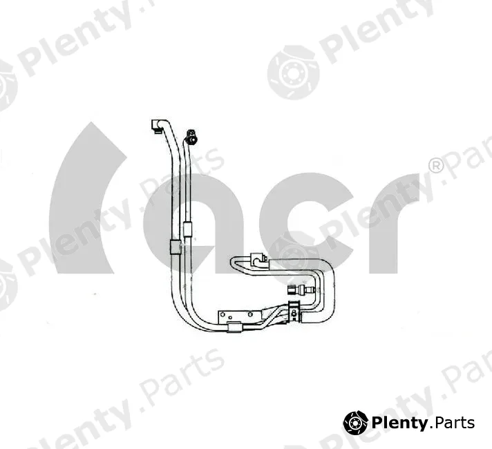 ACR 119298 — High-/Low Pressure Line, air conditioning