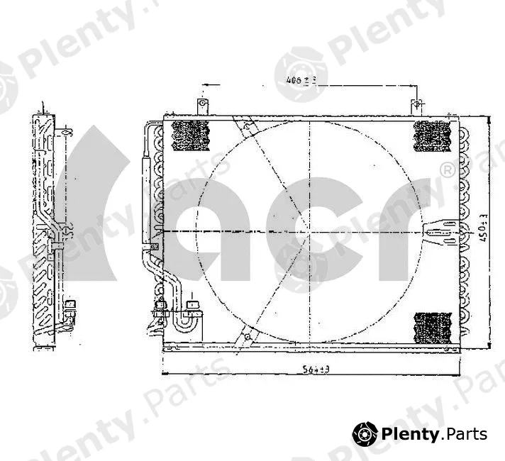 ACR 300193 — Condenser, air conditioning