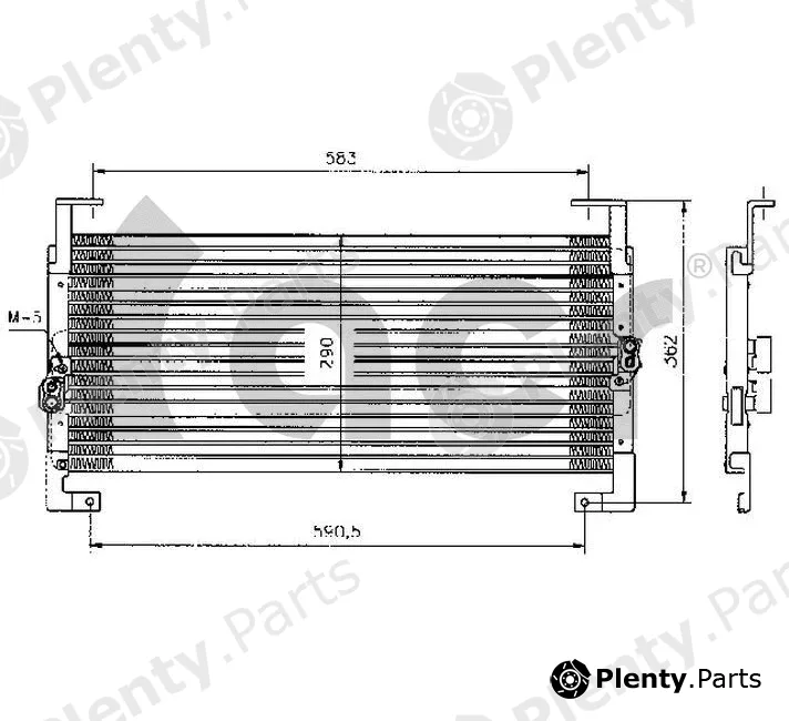 ACR 300247 — Condenser, air conditioning