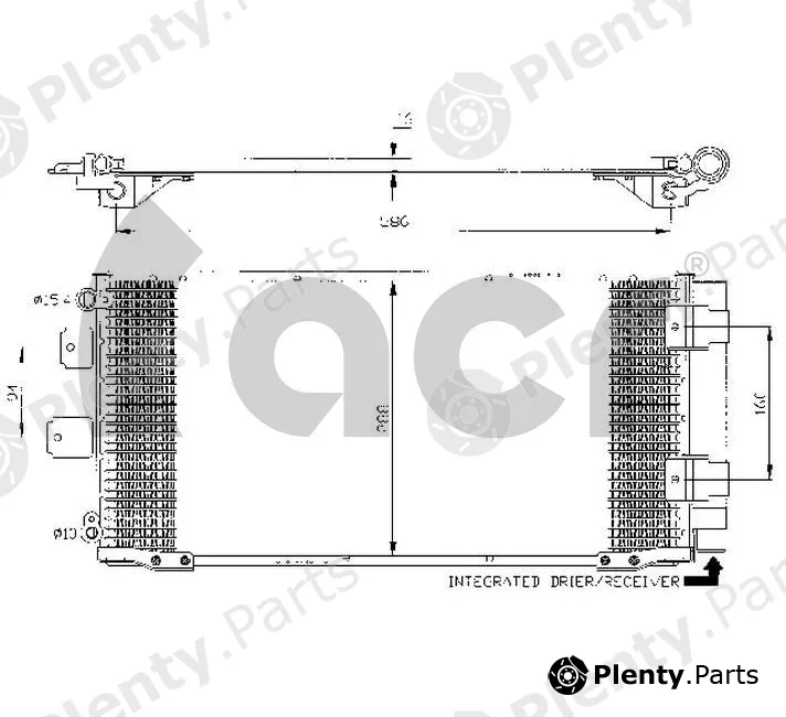 ACR 300483 — Condenser, air conditioning