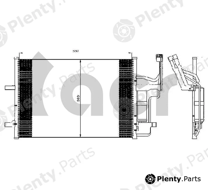 ACR 300550 — Condenser, air conditioning