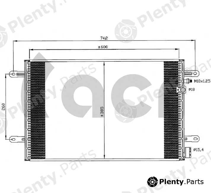 ACR 300555 — Condenser, air conditioning