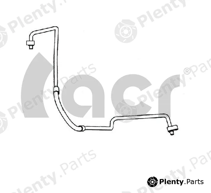 ACR 119271 — High-/Low Pressure Line, air conditioning