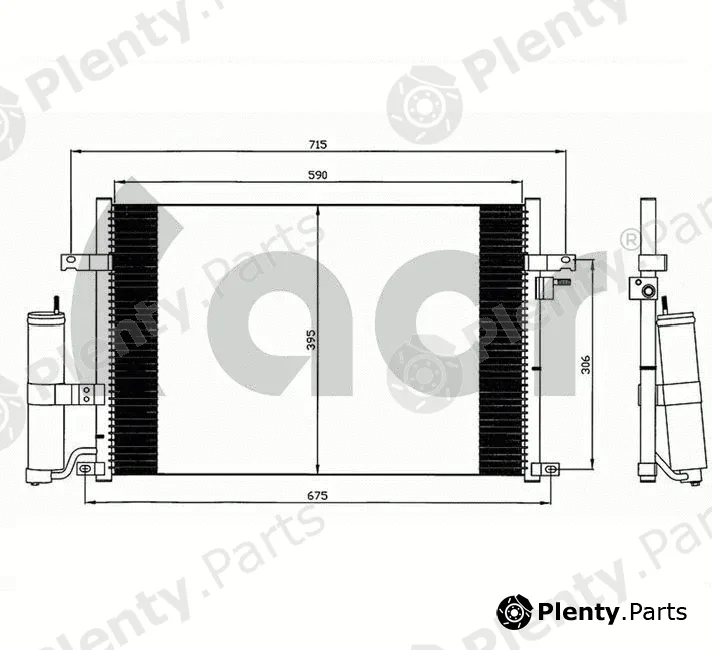 ACR 300608 — Condenser, air conditioning
