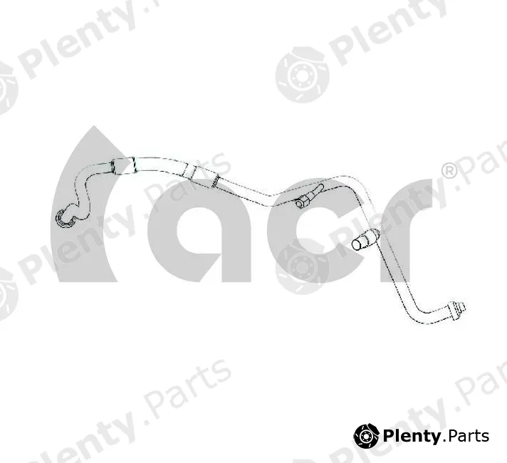 ACR 119265 — High-/Low Pressure Line, air conditioning