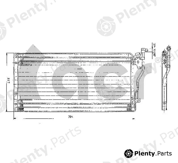 ACR 300125 — Condenser, air conditioning