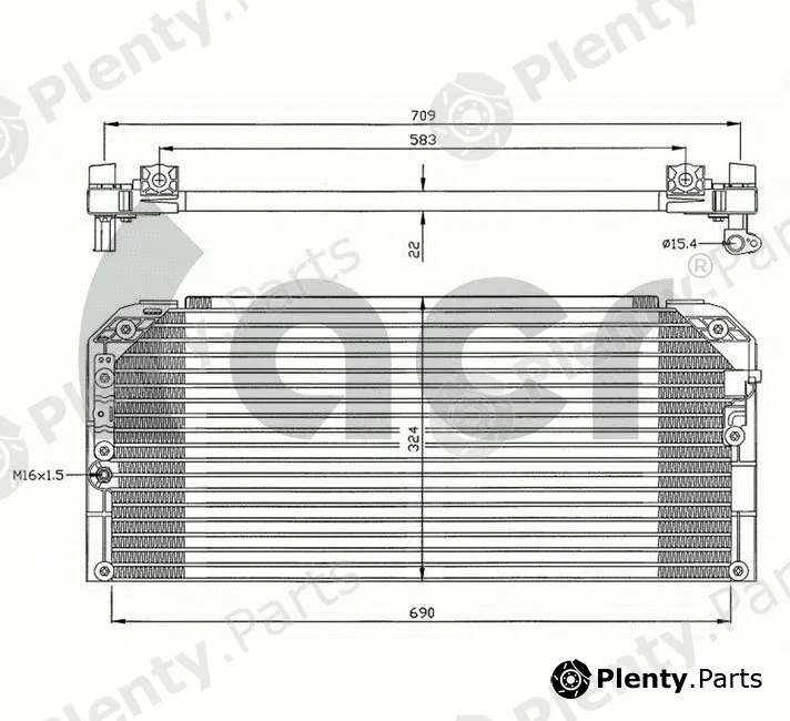 ACR 300627 — Condenser, air conditioning