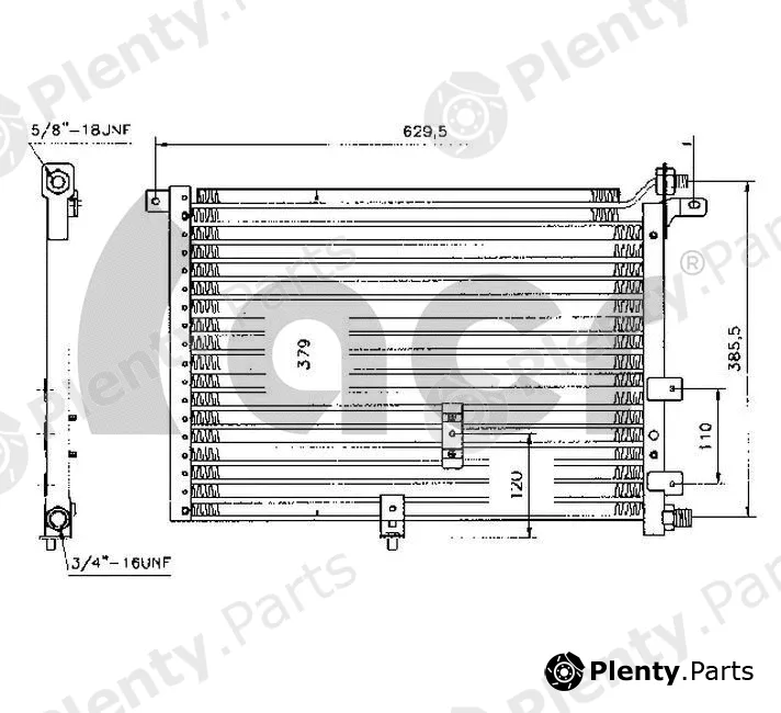 ACR 300135 — Condenser, air conditioning