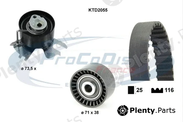 Procodis France KTD2055 — Timing Belt Kit
