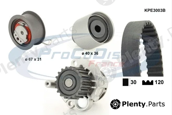 Procodis France KPE3003B — Water Pump & Timing Belt Kit