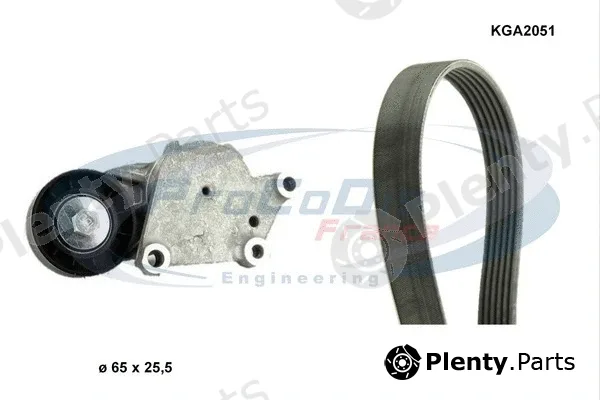 Procodis France KGA2051 — V-Ribbed Belt Set