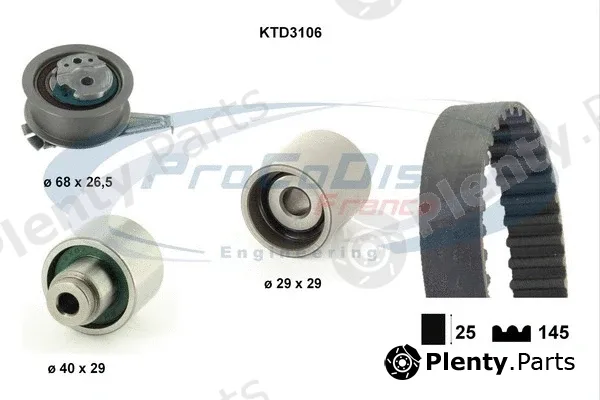 Procodis France KTD3106 — Timing Belt Kit