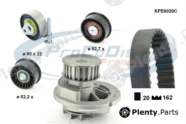 Procodis France KPE6020C — Water Pump & Timing Belt Kit