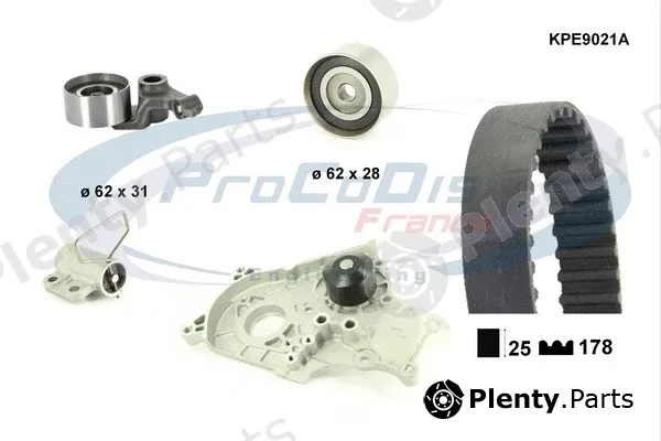 Procodis France KPE9021A — Water Pump & Timing Belt Kit