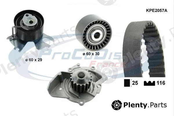 Procodis France KPE2057A — Water Pump & Timing Belt Kit
