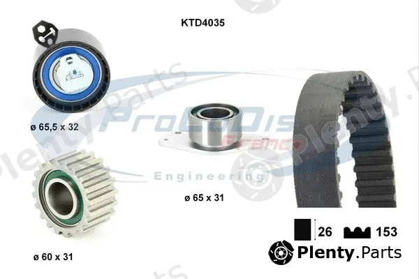 Procodis France KTD4035 — Timing Belt Kit