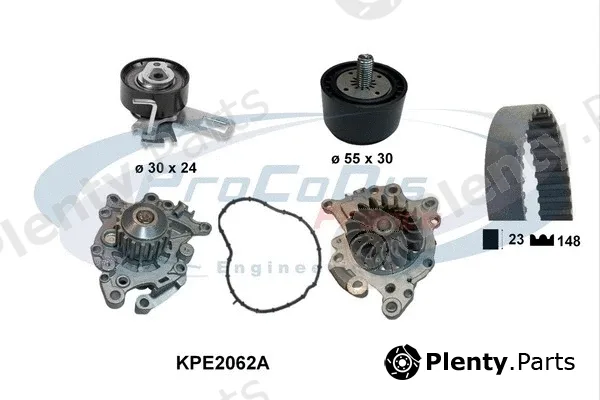 Procodis France KPE2062A — Water Pump & Timing Belt Kit