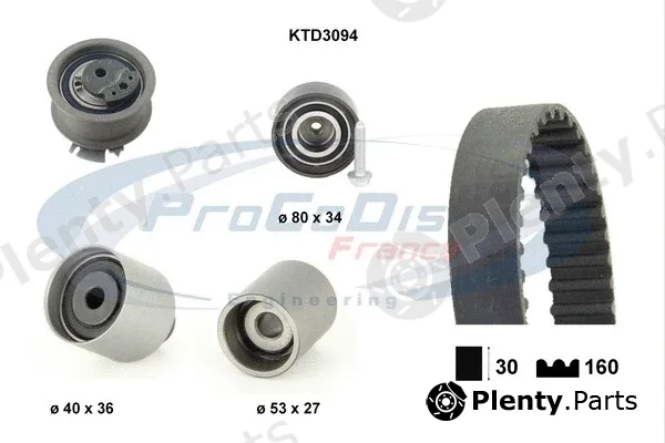 Procodis France KTD3094 — Timing Belt Kit