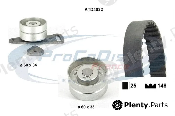 Procodis France KTD4022 — Timing Belt Kit