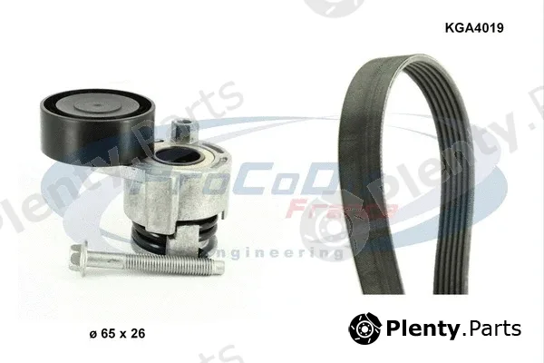 Procodis France KGA4019 — V-Ribbed Belt Set