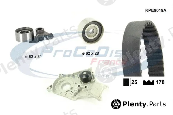 Procodis France KPE9019A — Water Pump & Timing Belt Kit