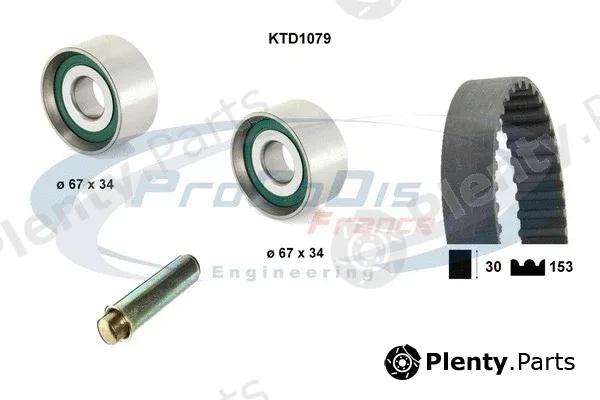 Procodis France KTD1079 — Timing Belt Kit
