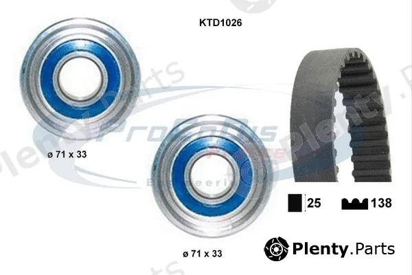 Procodis France KTD1026 — Timing Belt Kit