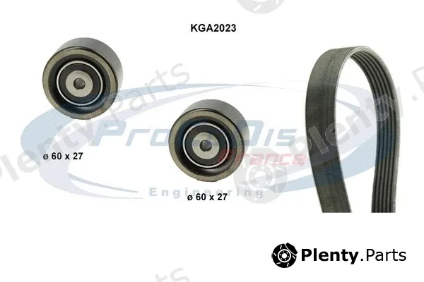 Procodis France KGA2023 — V-Ribbed Belt Set