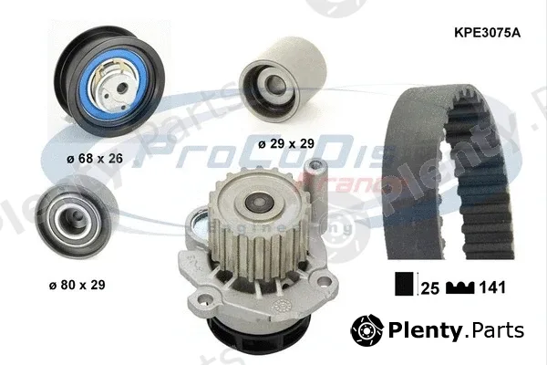 Procodis France KPE3075A — Water Pump & Timing Belt Kit