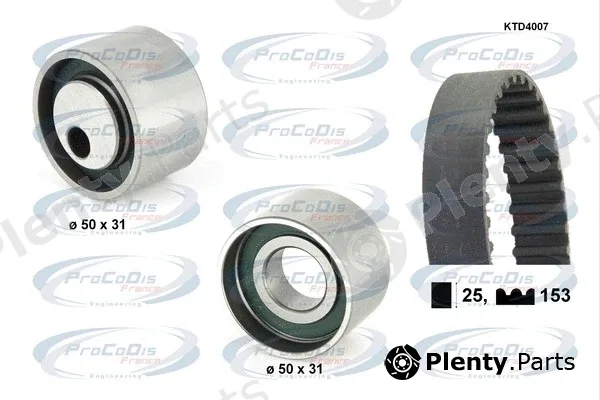 Procodis France KTD4007 — Timing Belt Kit