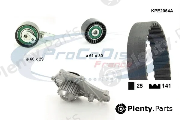 Procodis France KPE2054A — Water Pump & Timing Belt Kit