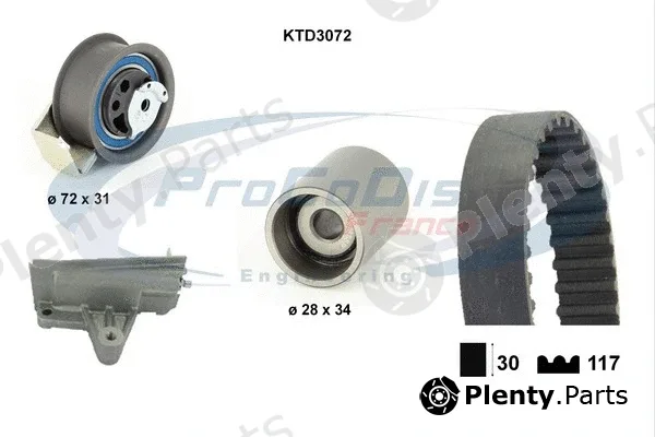Procodis France KTD3072 — Timing Belt Kit