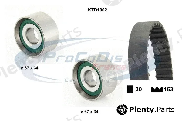 Procodis France KTD1002 — Timing Belt Kit