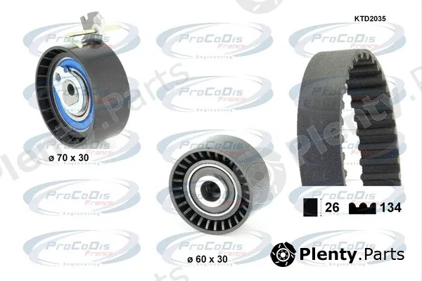 Procodis France KTD2035 — Timing Belt Kit