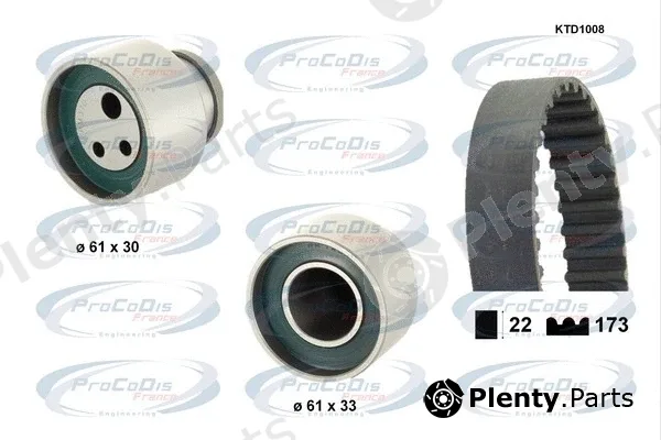 Procodis France KTD1008 — Timing Belt Kit