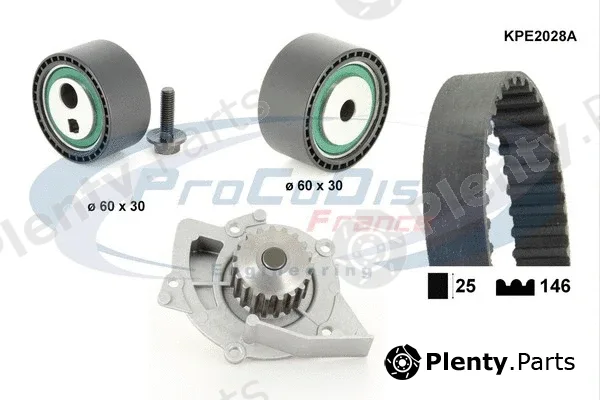 Procodis France KPE2028A — Water Pump & Timing Belt Kit