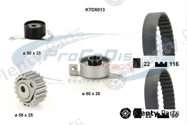 Procodis France KTD5013 — Timing Belt Kit