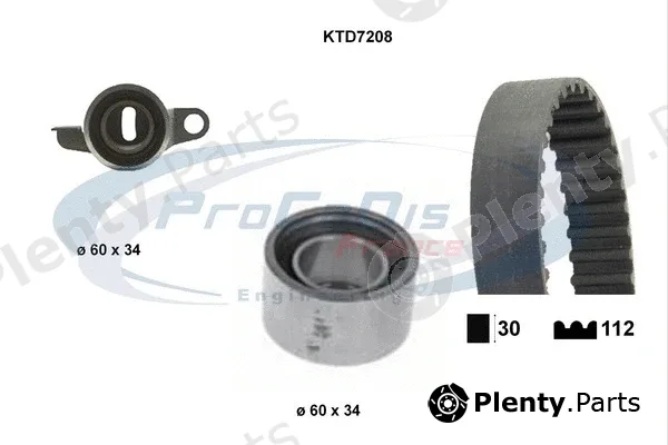 Procodis France KTD7208 — Timing Belt Kit