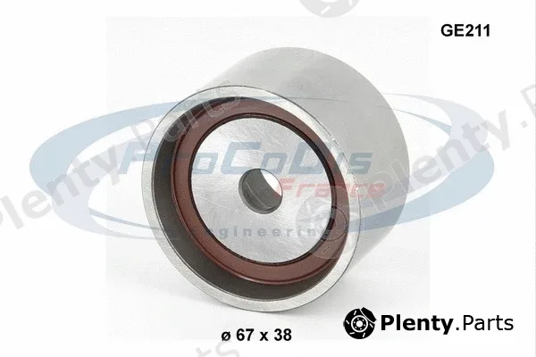 Procodis France GE211 — Deflection/Guide Pulley, timing belt