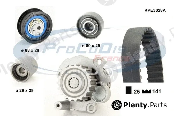 Procodis France KPE3028A — Water Pump & Timing Belt Kit